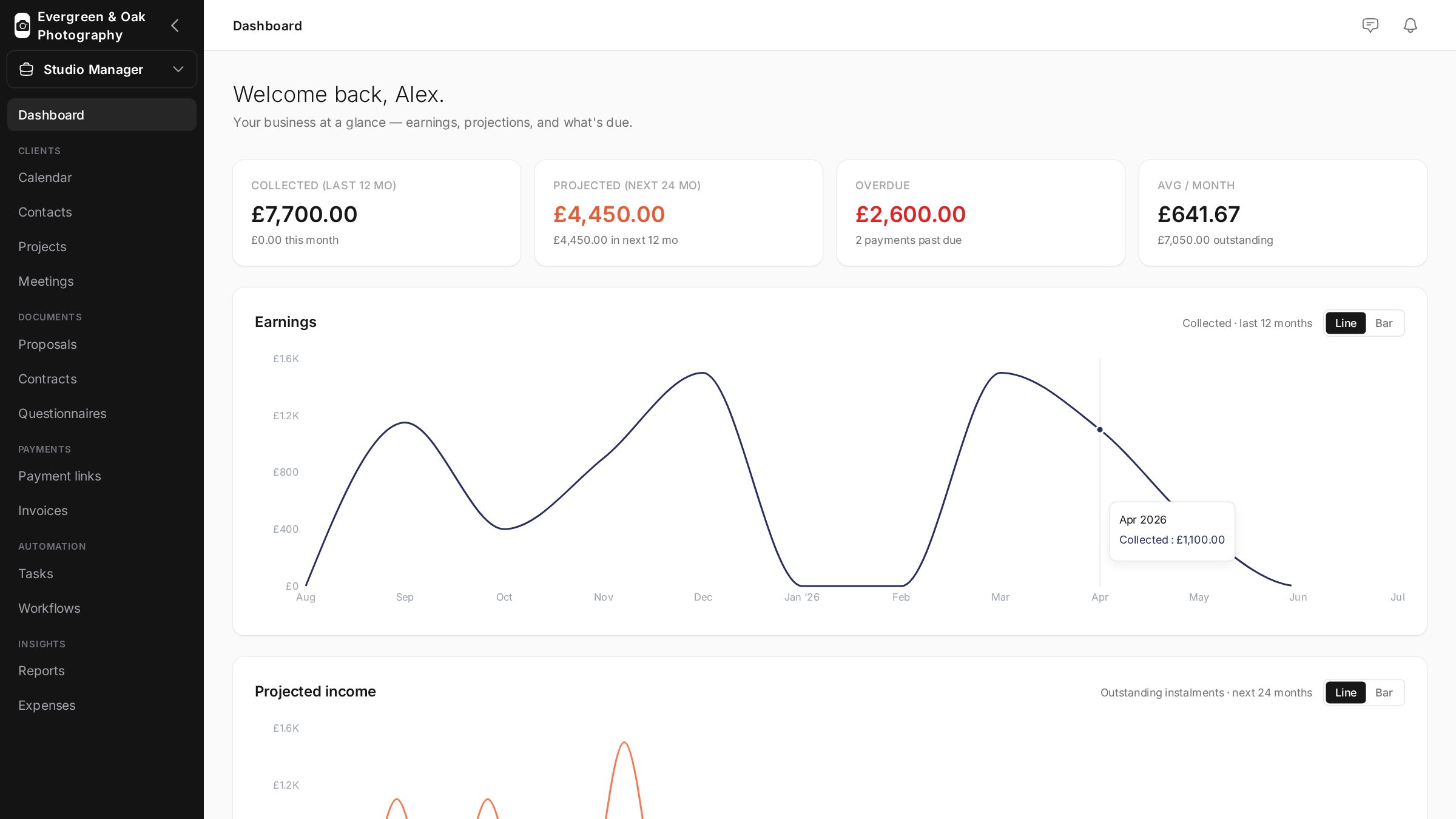 Dashboard / hero screenshot
